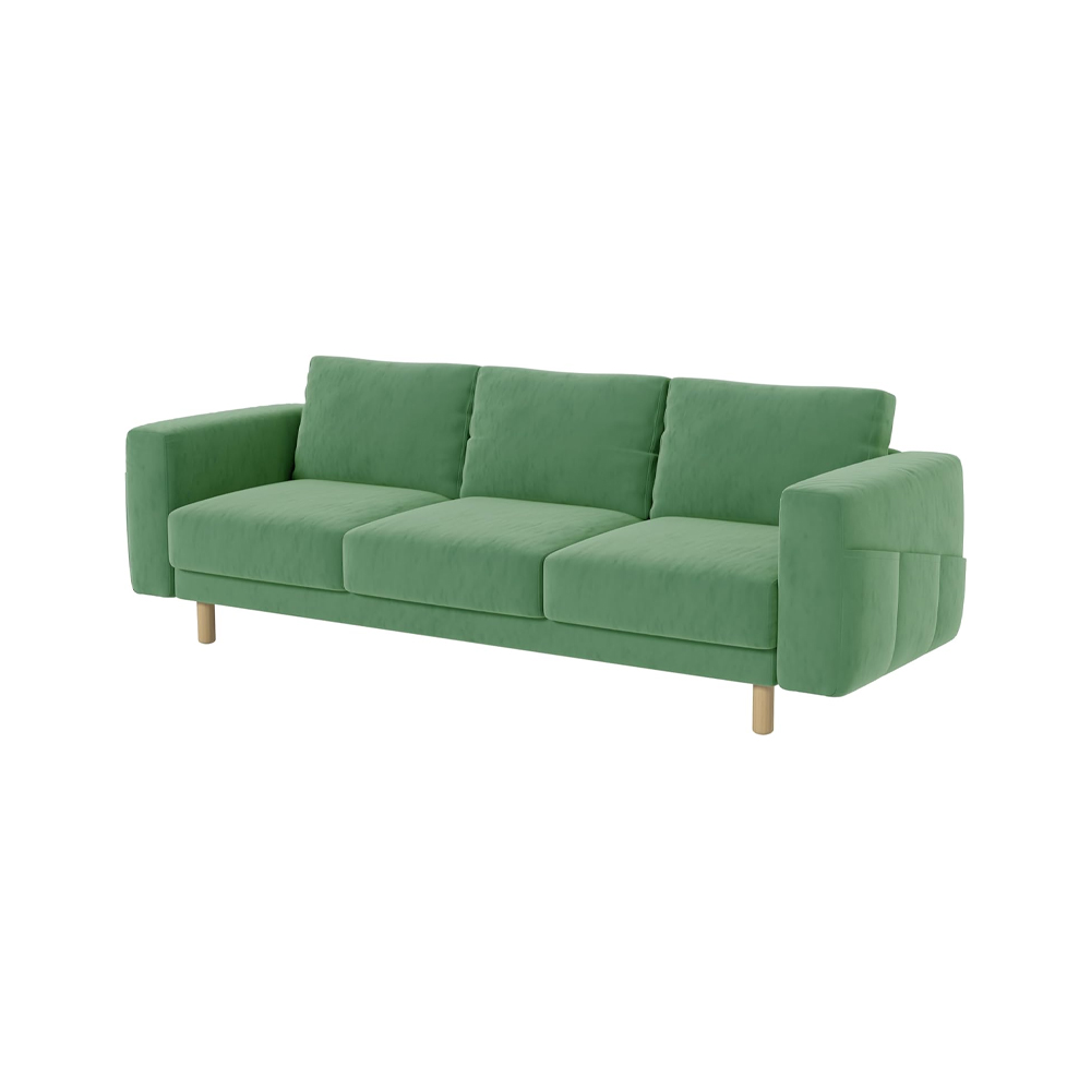 Durable Fabric Three 3 Seat Sofa Cover Replacement
